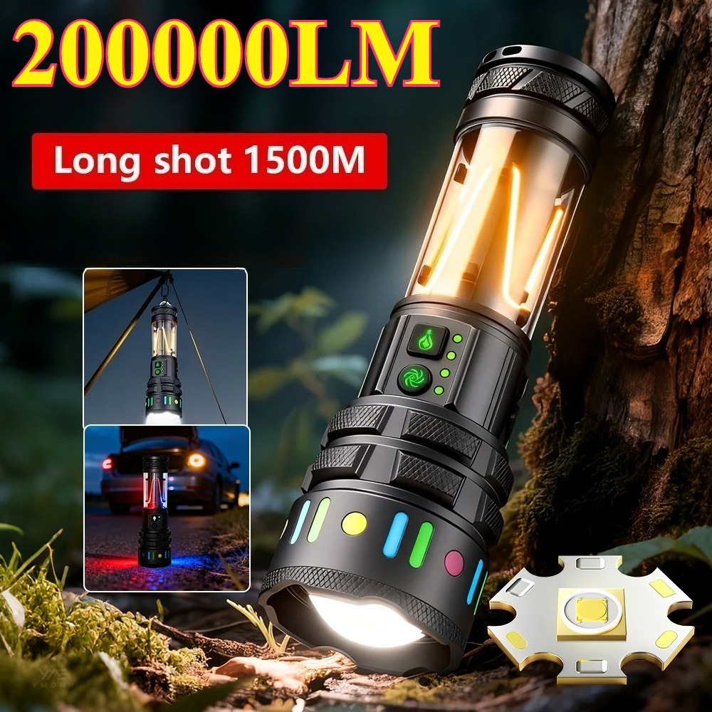 Outdoor Power Inc - Powerful Ultra Bright LED Flashlight Type-C