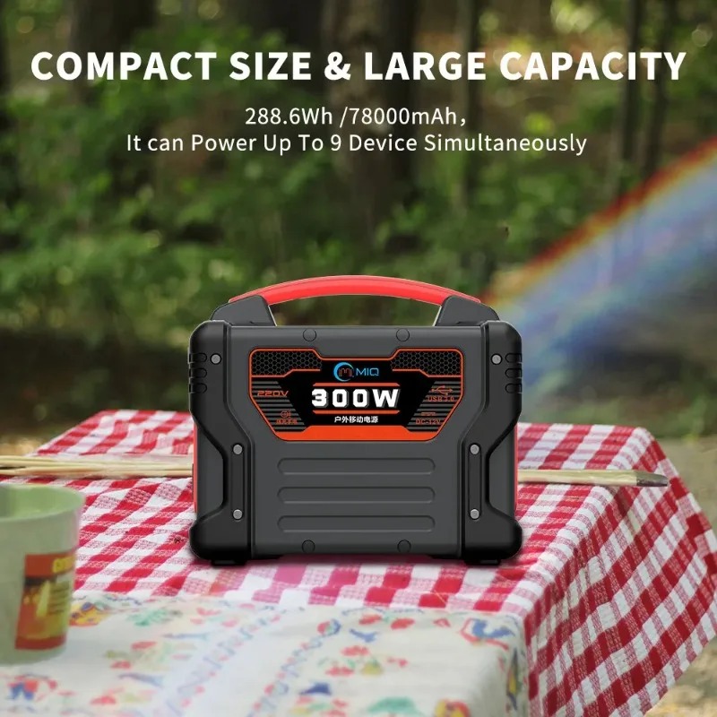 Outdoor Power Inc - Good Quality 300W Portable Power Station