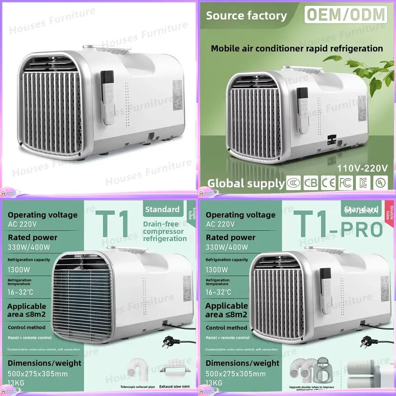 Outdoor Power 'Hose' - Portable Mini Air Conditioner Single Hose