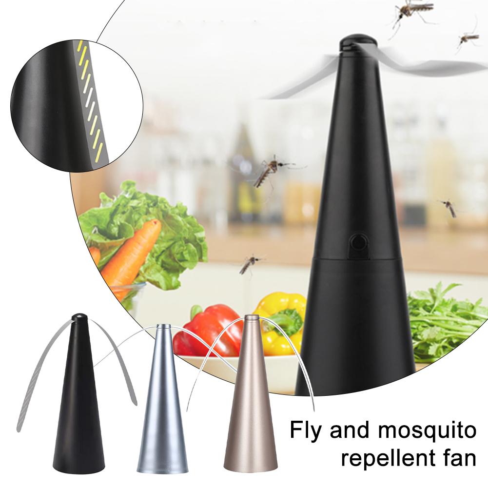 Outdoor Kitchen Power - Electric Insect Repellent Fan: USB/Battery Powered