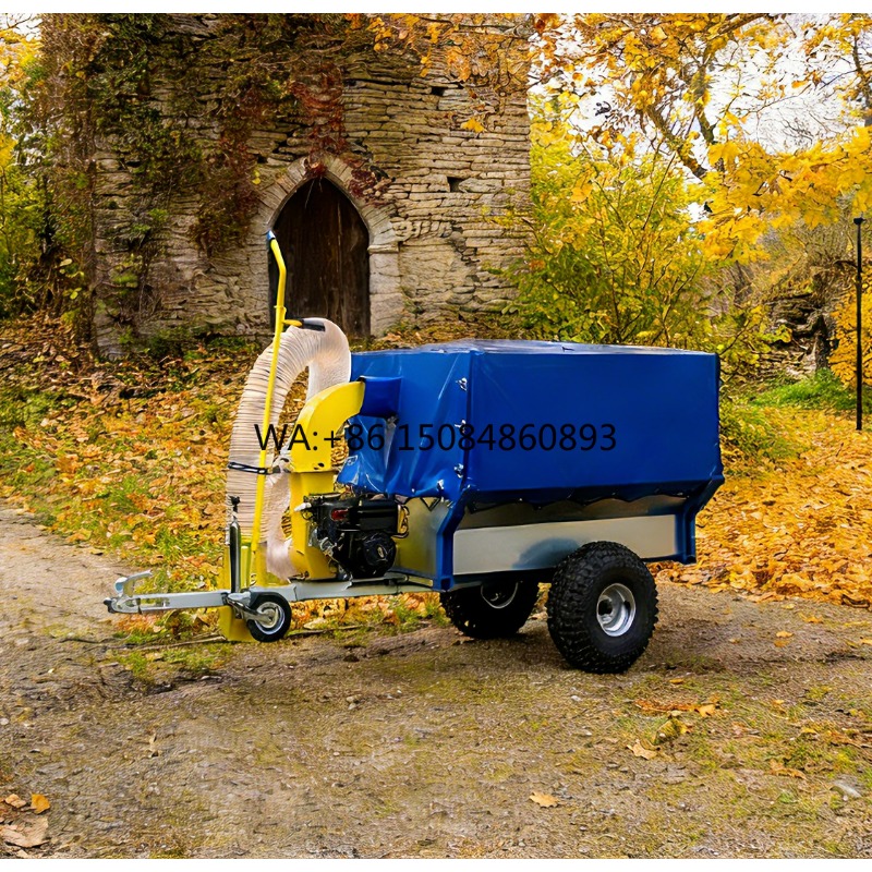 Outdoor Power 'Hose' - Tow-Behind Powered Leaf Blower, Large Collection