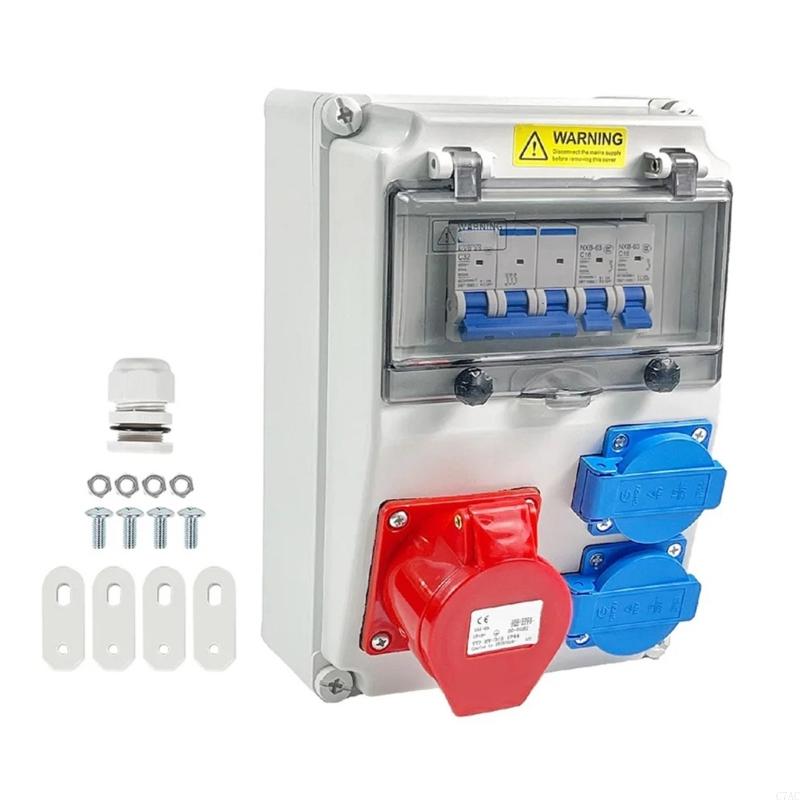 Outdoor Power Outlet Install - Wall Mounted Electrical Outlet Box With