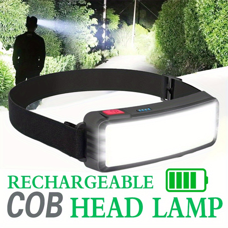 Outdoor Power Inc - Powerful COB LED Headlamp Type-c Rechargeable