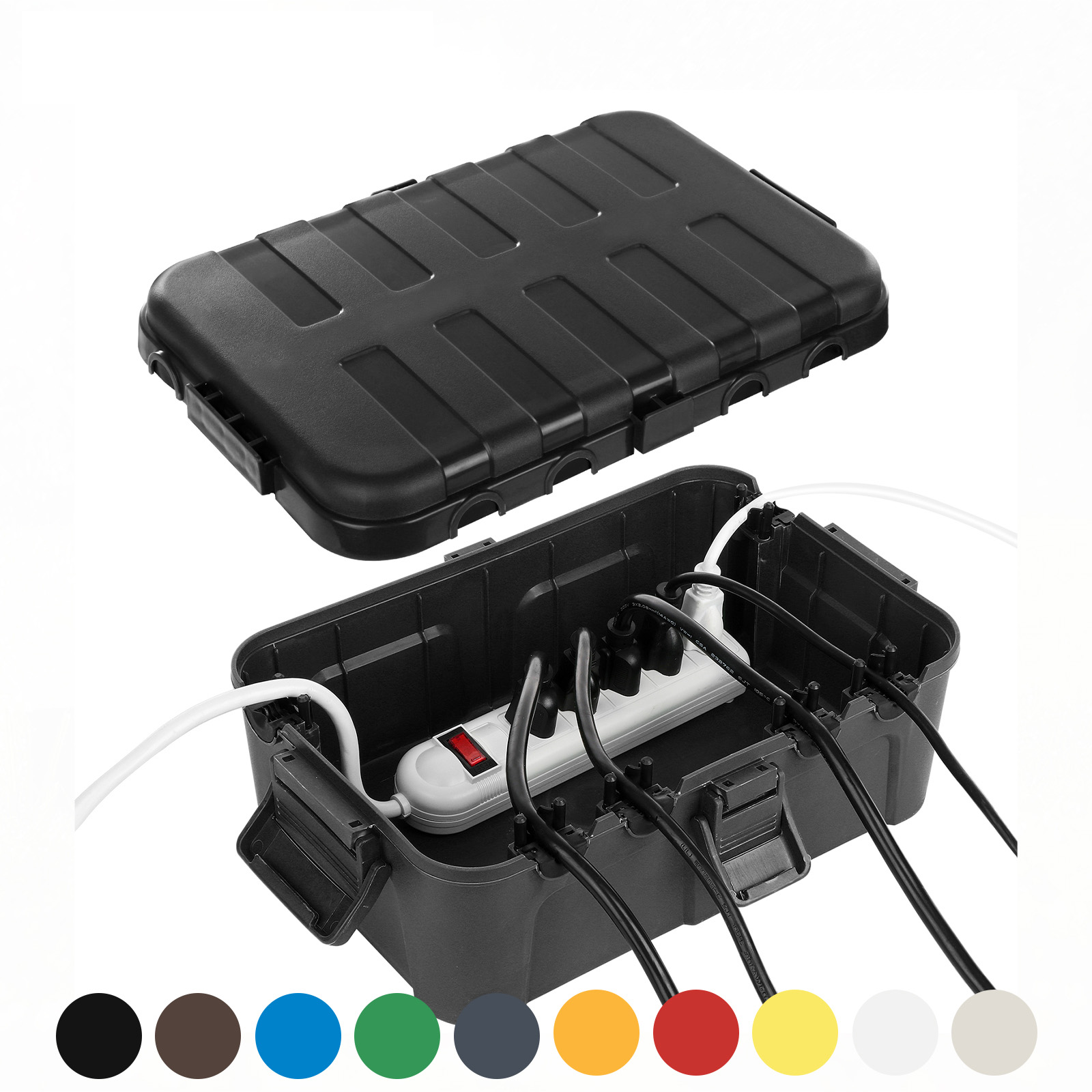 Outdoor Power Extension - Extra Large Outdoor Electrical Box,Waterproof Extension