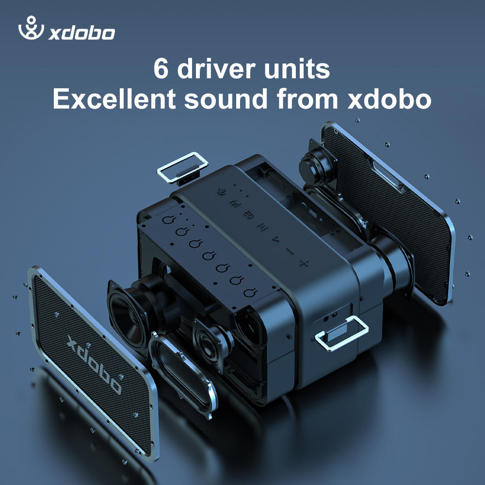 XDOBO 1983 Max 120W Bluetooth  - Outdoor Power Board Box recension och pris