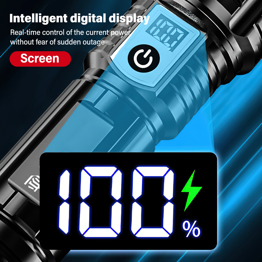 High Power 200000LM LED Flashl - Outdoor Power Inc recension och pris