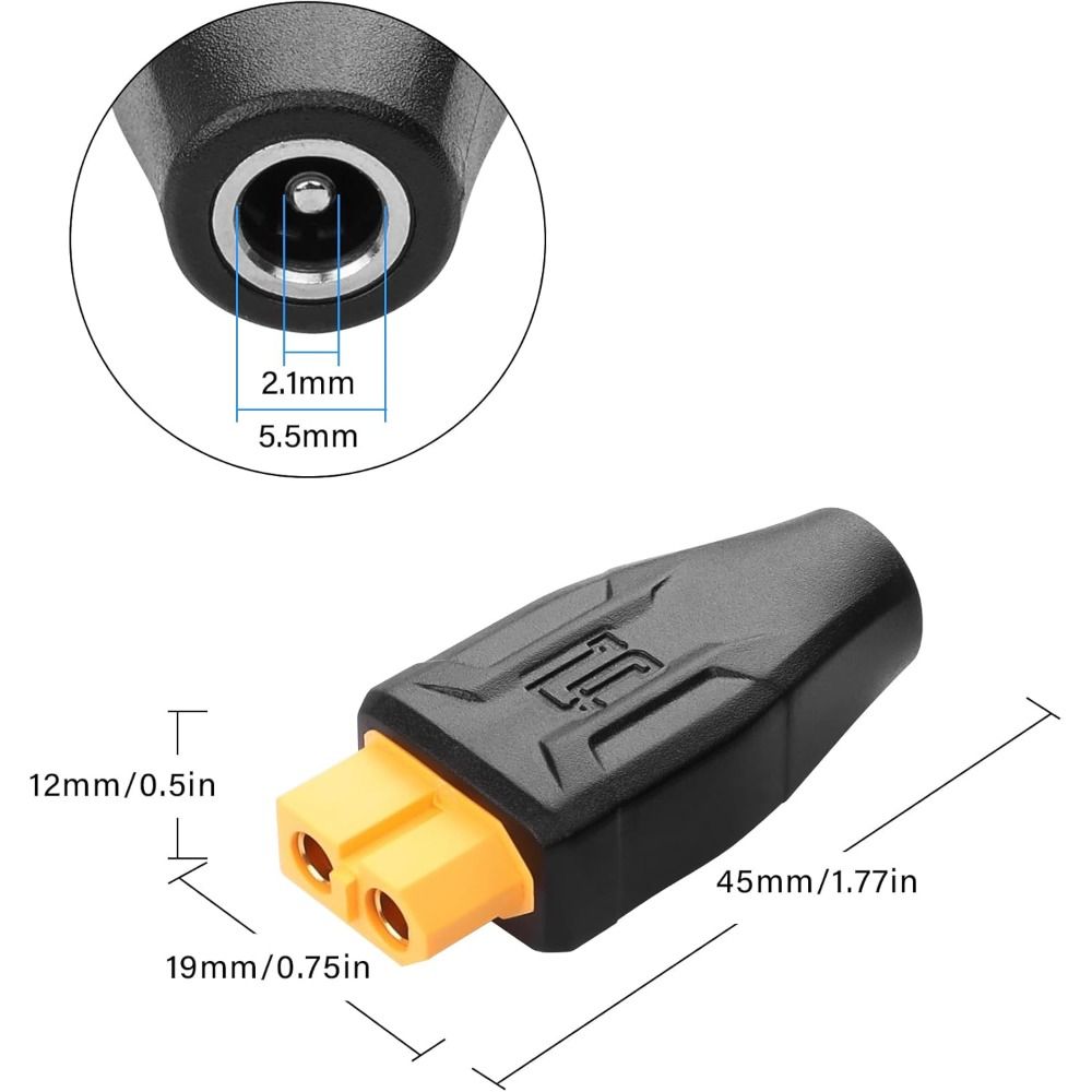 5525 7450 USB C to XT60 Adapte - Outdoor Power Adapter Usb C recension och pris