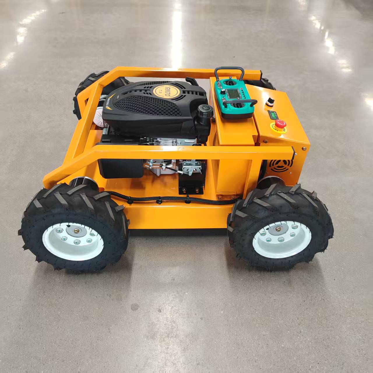 Smart Remote-Controlled Lawn M - Lawn Mower Battery recension och pris