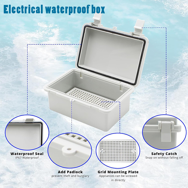IP66 Waterproof Power Electric - Outdoor Power Outlet Box recension och pris