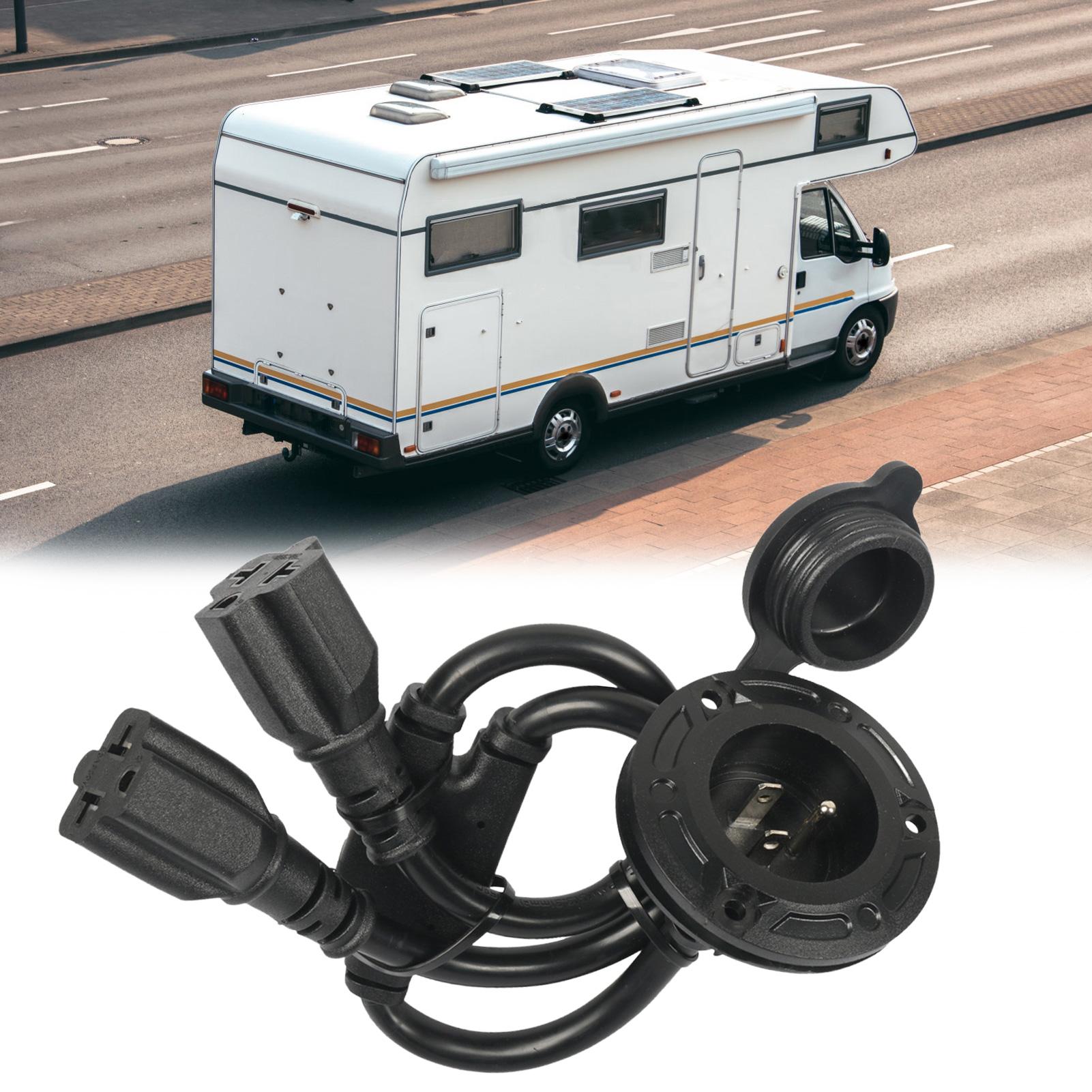 US Standard 125V RV Power Inle - Outdoor Power Outlet Install recension och pris