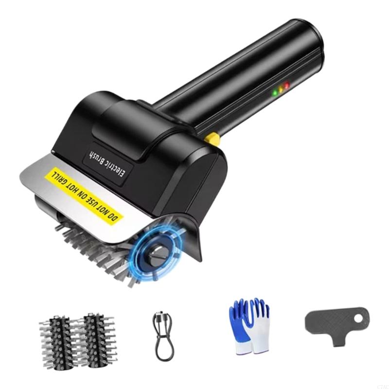 Cordless Power Grill Cleaner W - Outdoor Power Grill recension och pris