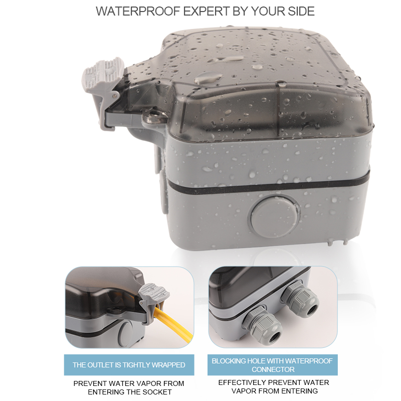 IP66 EU Germany Standard Water - Outdoor Usb Power Strip recension och pris