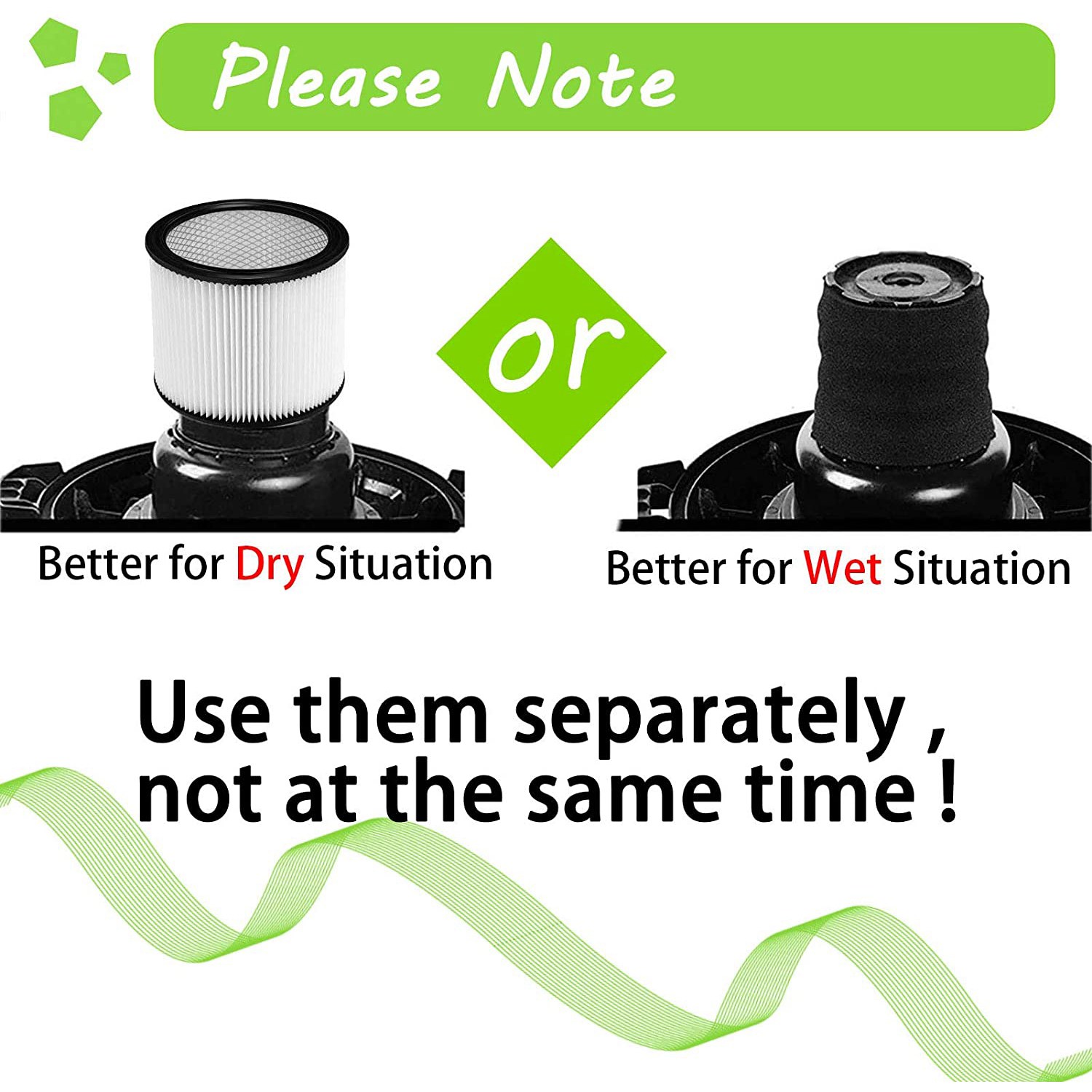【AA86】Filter Replacement 90304 - Wet Dry Vacuum Shop recension och pris