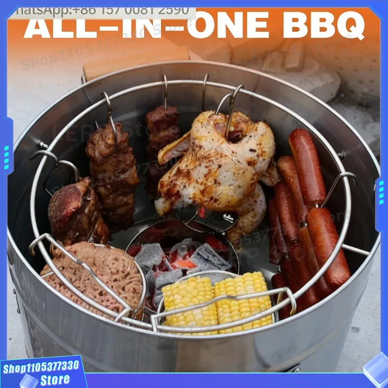 Efficient Stainless Steel Smok - Outdoor Power Grill recension och pris