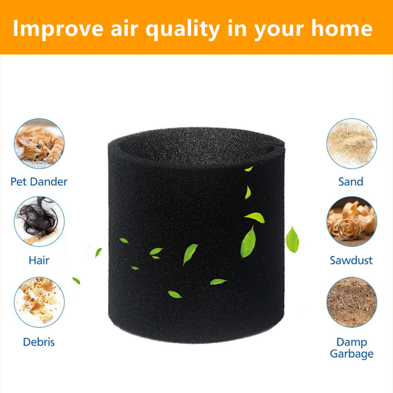 3pcs Foam Sleeve Foam Replacem - Wet Dry Vacuum Shop recension och pris