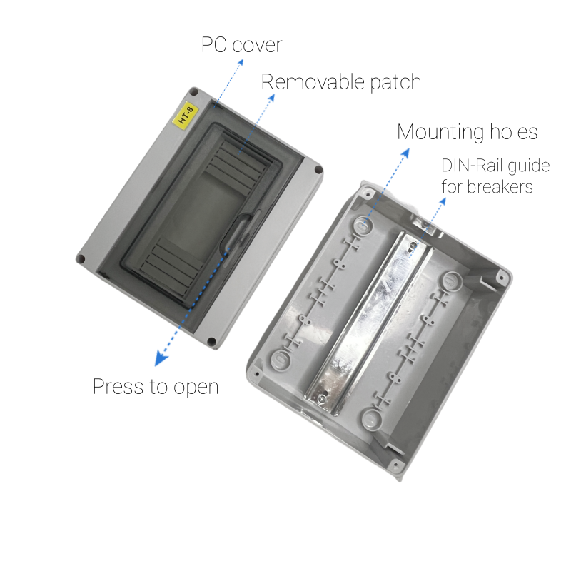 IP65 Distribution Box for DC B - Outdoor Power Outlet Box recension och pris