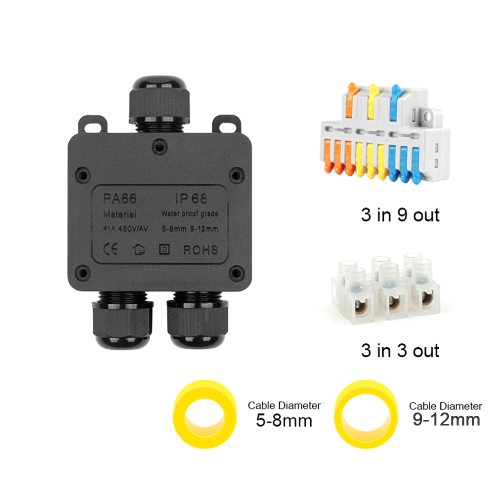 IP68 Outdoor Waterproof Juncti - Outdoor Power Board Box recension och pris