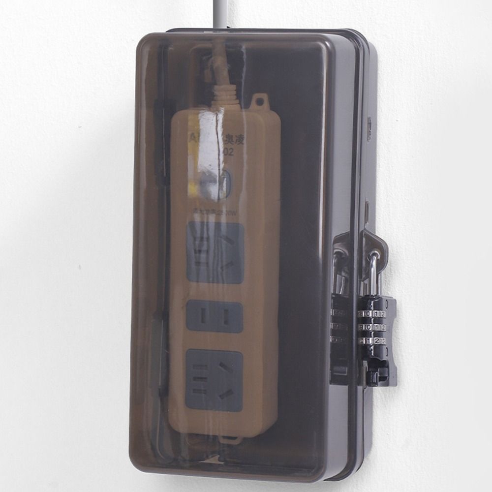 Durable Plastic Plug Box Anti- - Outdoor Power Extension recension och pris