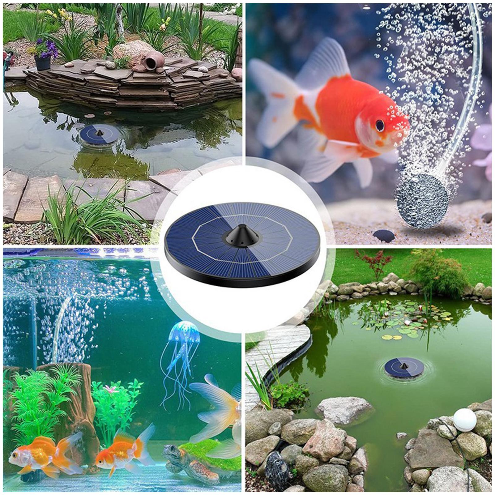 Solar-powered pond aerator pum - Outdoor Power 'Hose' recension och pris