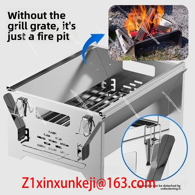 Flip Charcoal Barbecue Grill H - Outdoor Power Grill recension och pris