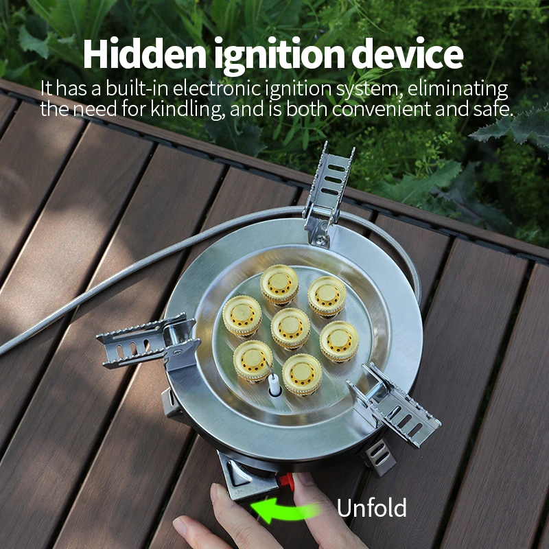 BRS-207-Core Camping Gas Stove - Outdoor Power 'Hose' recension och pris