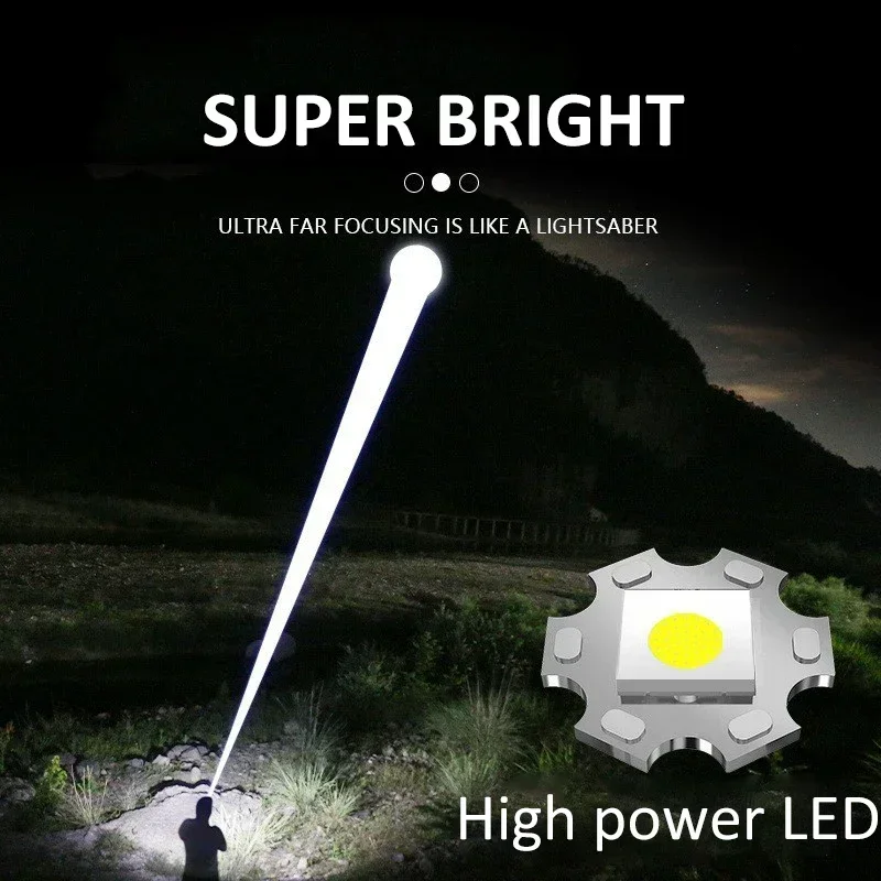 900000LM Powerful LED Flashlig - Outdoor Power Inc recension och pris