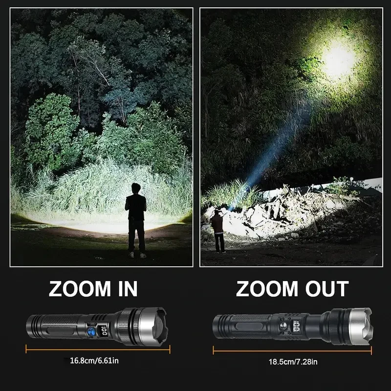 900000LM Powerful LED Flashlig - Outdoor Power Inc recension och pris