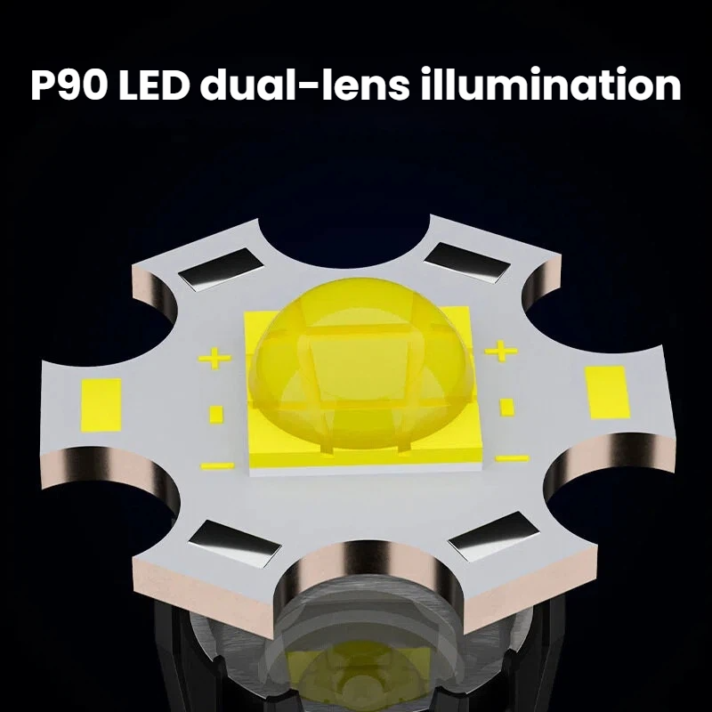 High-power P90 LED Flashlight  - Outdoor Power Inc recension och pris