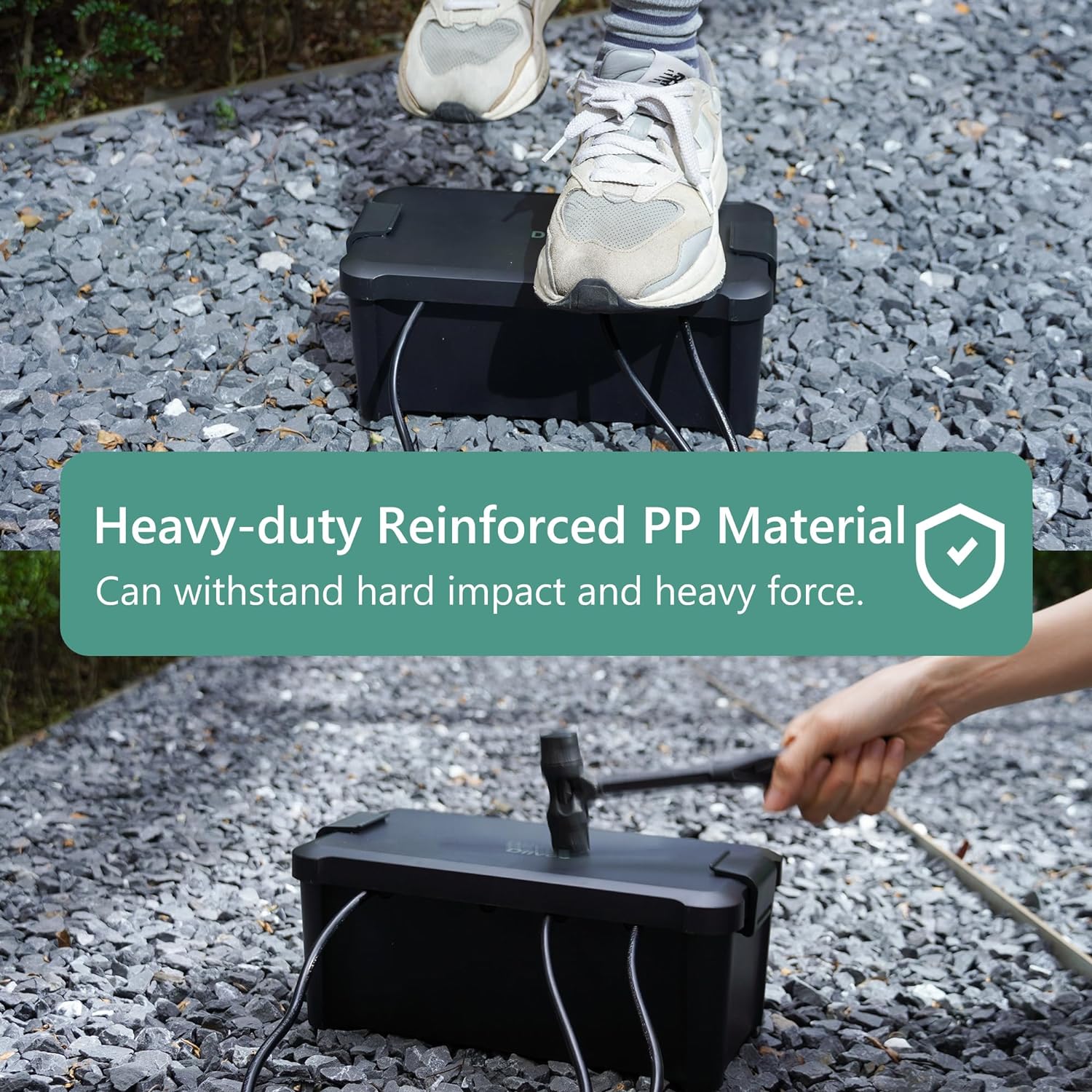 Diivoo Outdoor Waterproof Elec - Outdoor Power Outlet Box recension och pris