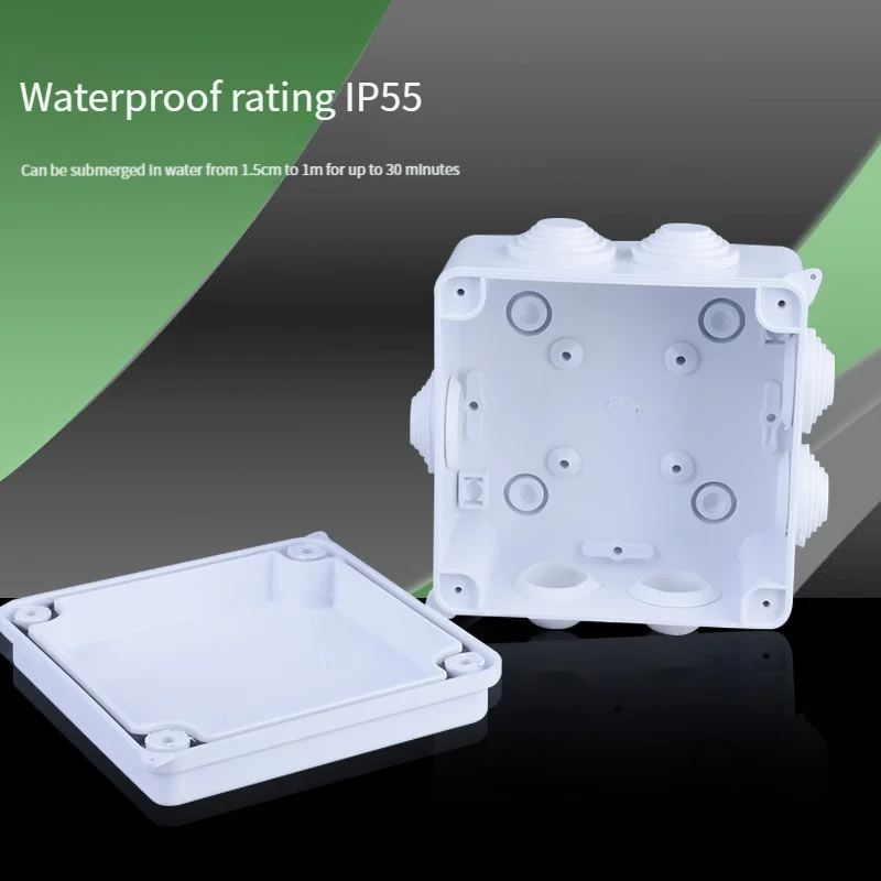 85 * 85 * 50 Outdoor Ip55 Plas - Outdoor Power Outlet Box recension och pris