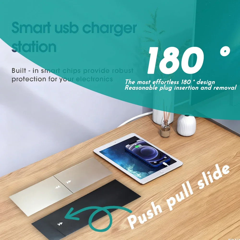 Table Hidden Socket Embedded 2 - Outdoor Usb Power Strip recension och pris