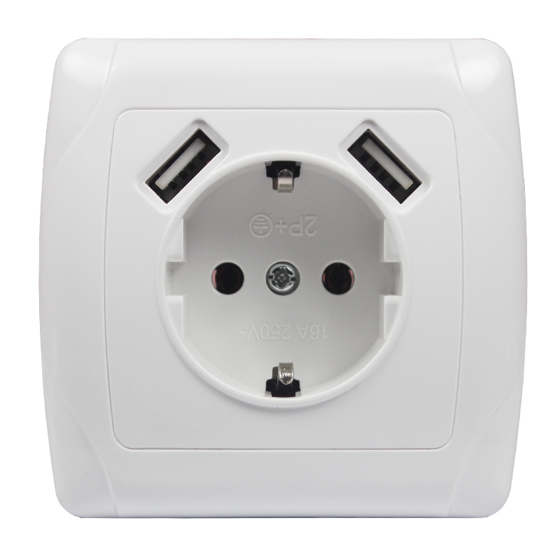 Wall electronic socket 5V2A eu - Outdoor Usb Power Strip recension och pris