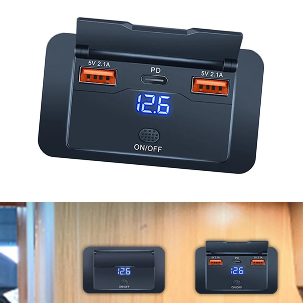 Truck Power Outlet RV Socket C - Outdoor Power Outlet Install recension och pris
