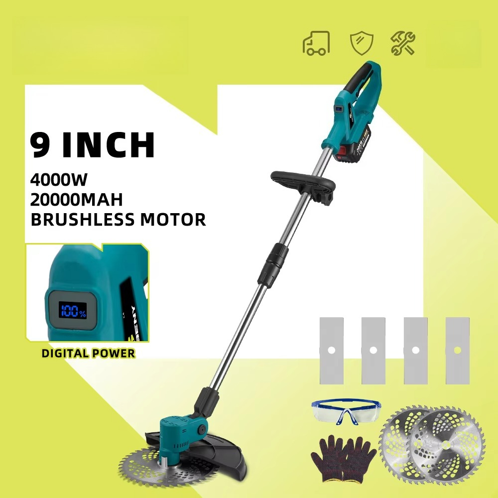 4000W Electric Lawn Mower for  - Lawn Mower Battery recension och pris