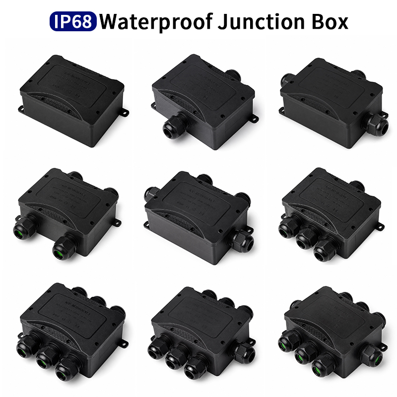 IP68 Waterproof Junction Box 2 - Outdoor Power Outlet Box recension och pris