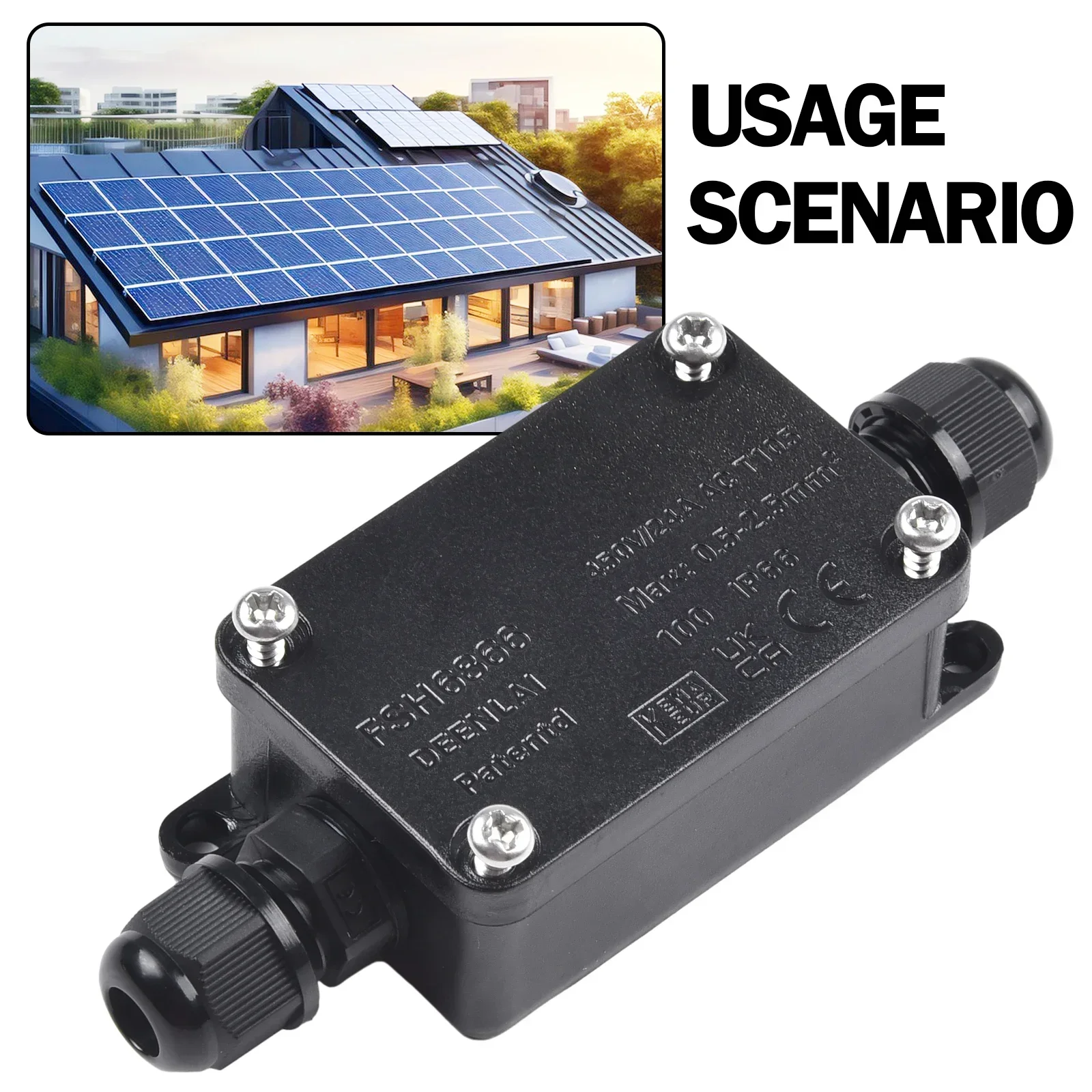 Waterproof Junction Box 2 Way  - Outdoor Power Board Box recension och pris