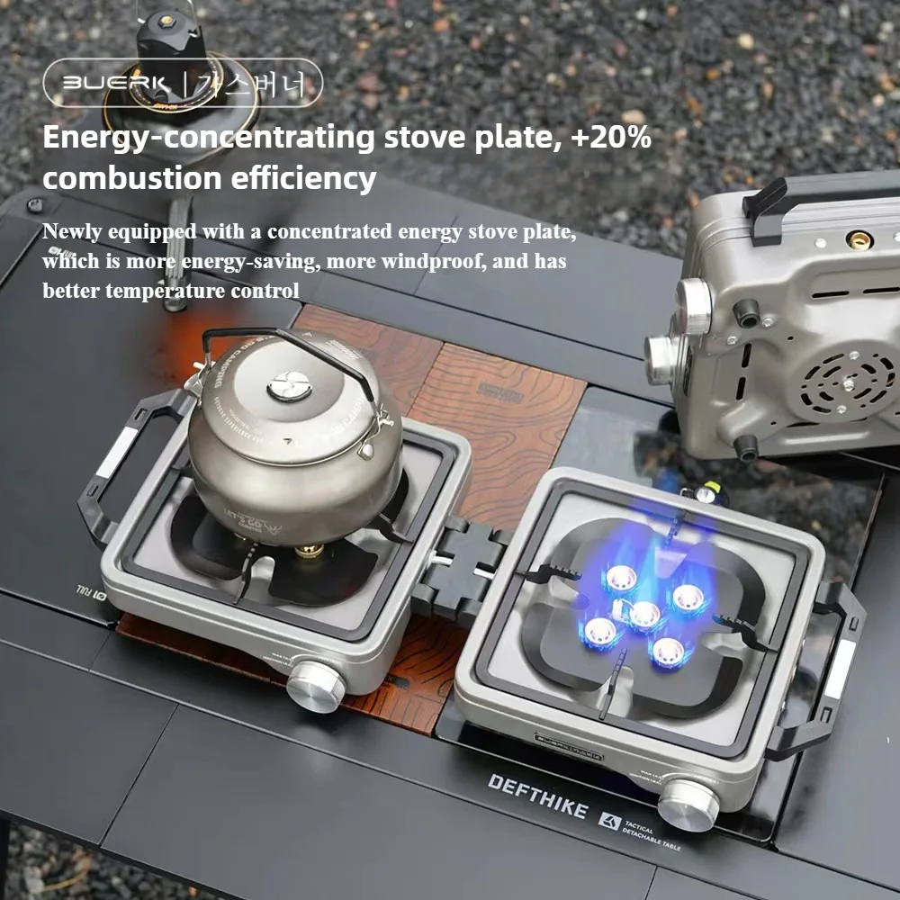 BUERK Camping Gas Stove - Port - Outdoor Power Grill recension och pris
