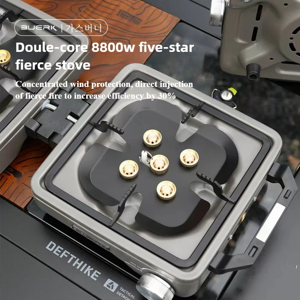 BUERK Camping Gas Stove - Port - Outdoor Power Grill recension och pris