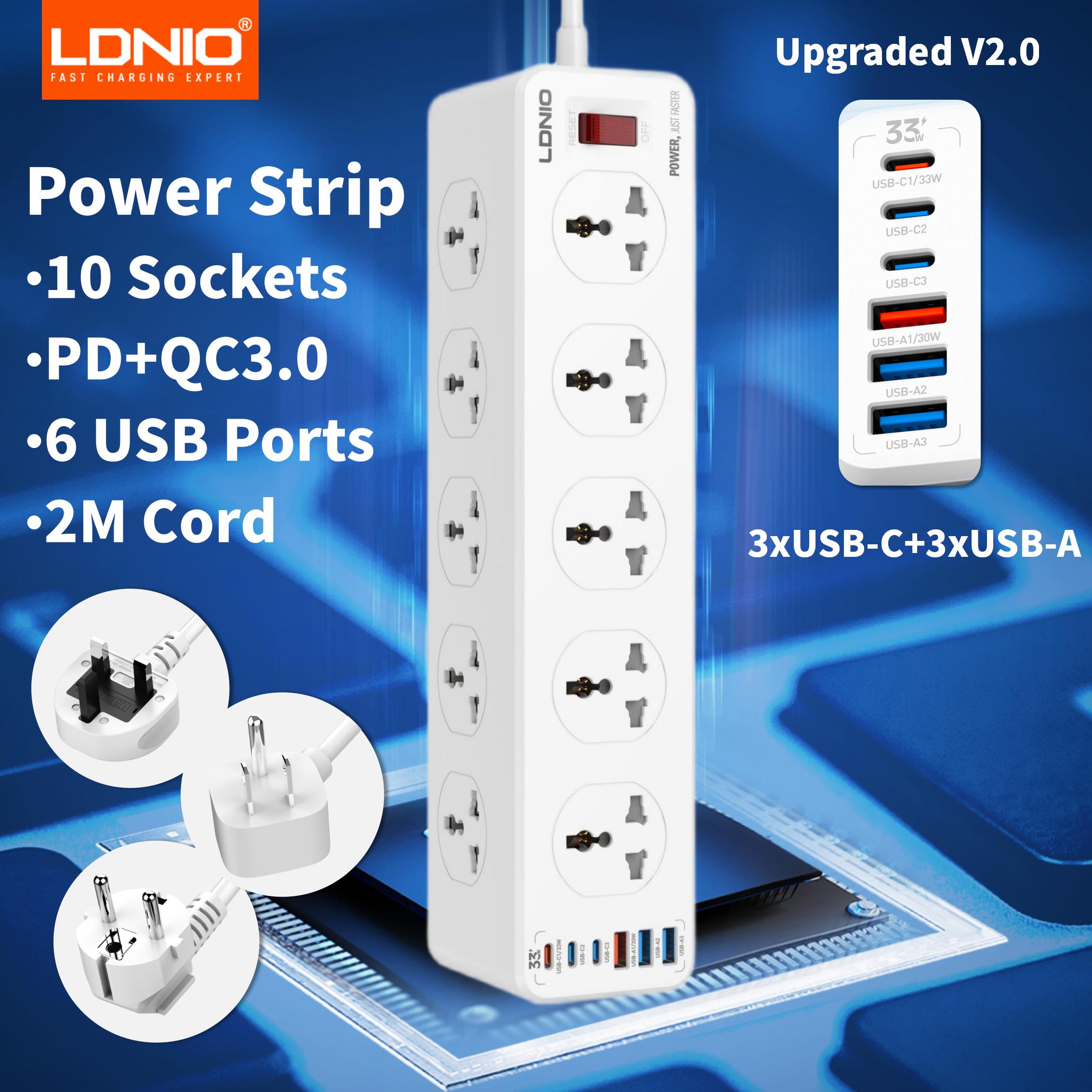 LDNIO UNIVERSAL OUTLET 2M Exte - Outdoor Usb Power Strip recension och pris