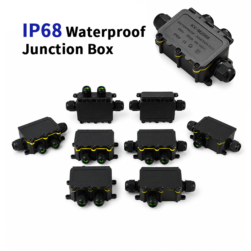IP68 Waterproof Junction Box 2 - Outdoor Power Outlet Box recension och pris