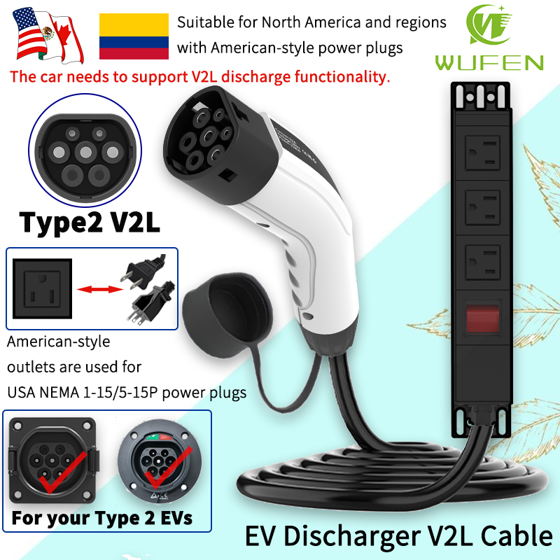 WUFEN Portable Type 2 V2L Cabl - Outdoor Power Inc recension och pris