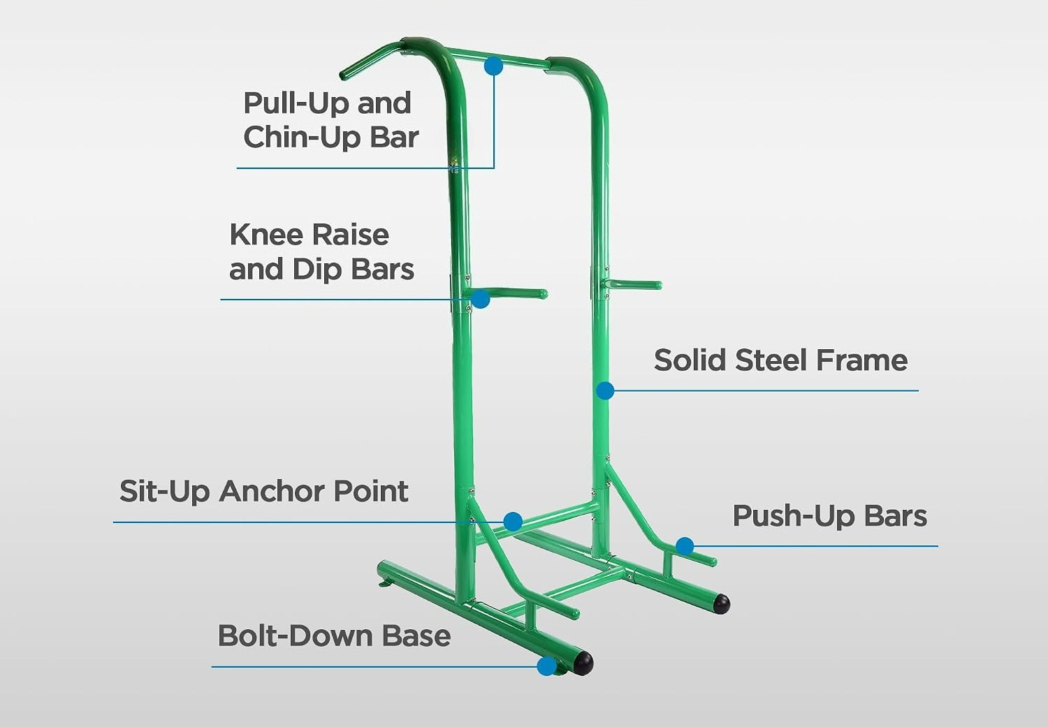 Free Standing Pull Up Bar Towe - Outdoor Power And Equipment recension och pris