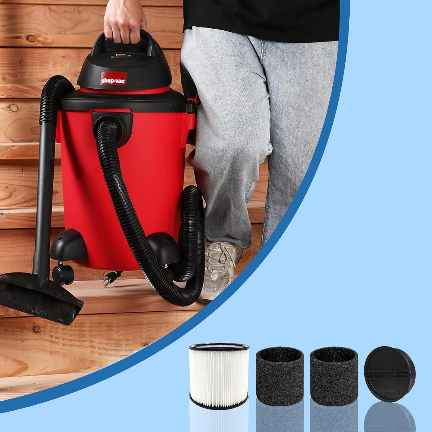 90304 Shop-Vac Filter Replacem - Wet Dry Vacuum Shop recension och pris